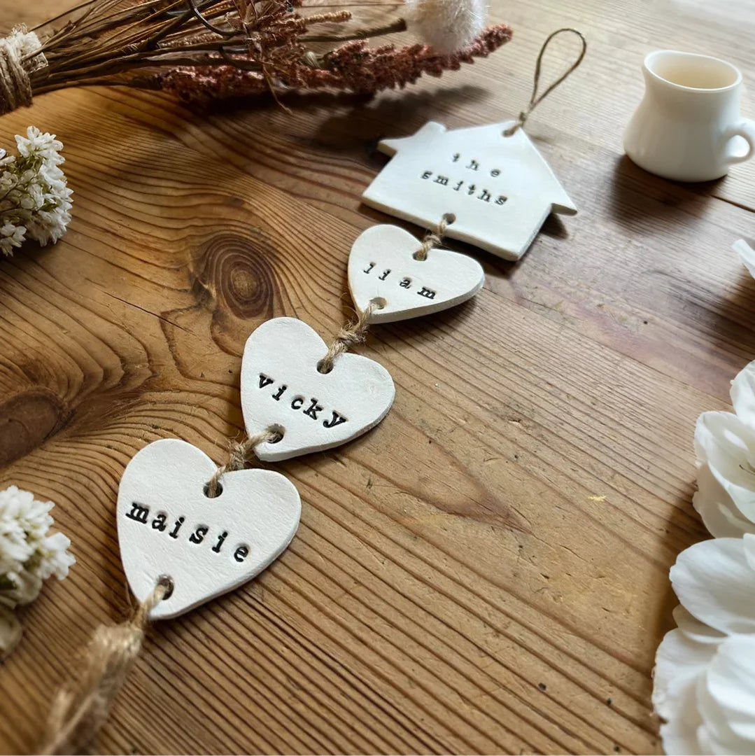 Engraved Name Family Member Personalized Gift, Housewarming Gift