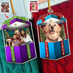 The Best Gift Ever - Personalized Acrylic Photo Ornament