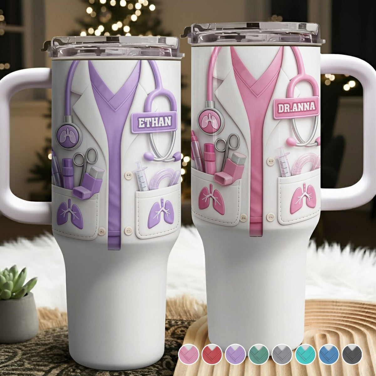 DR – Custom 40oz Tumbler | Personalized Gift For Doctor