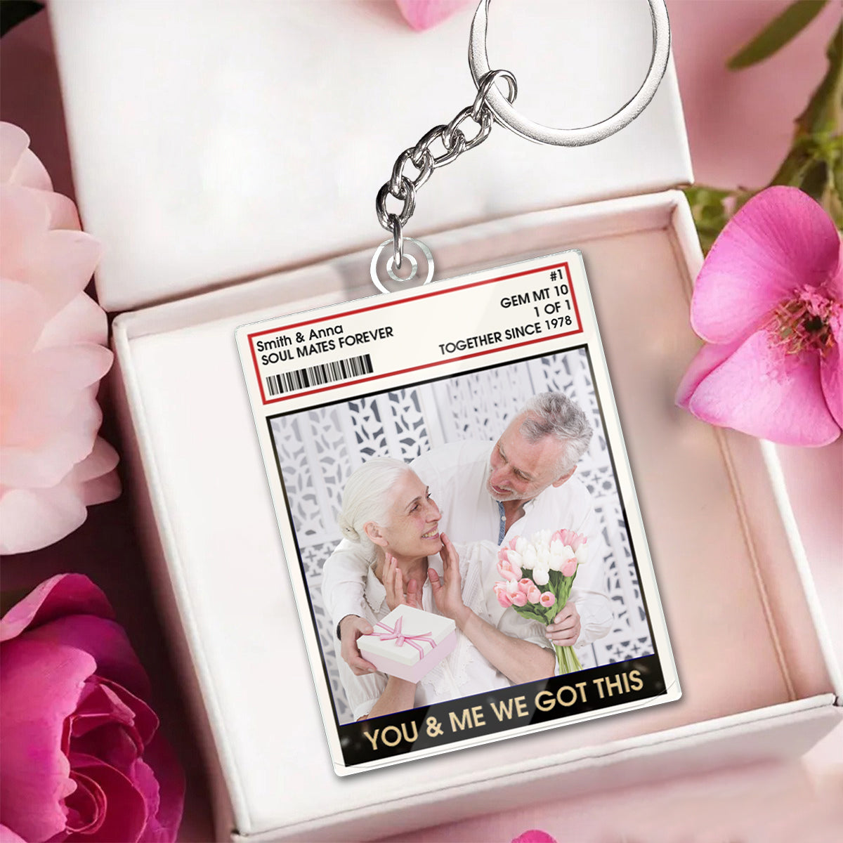 You And Me,  We Got This - Personalized Acrylic Keychain Gifts For Husband And Wife