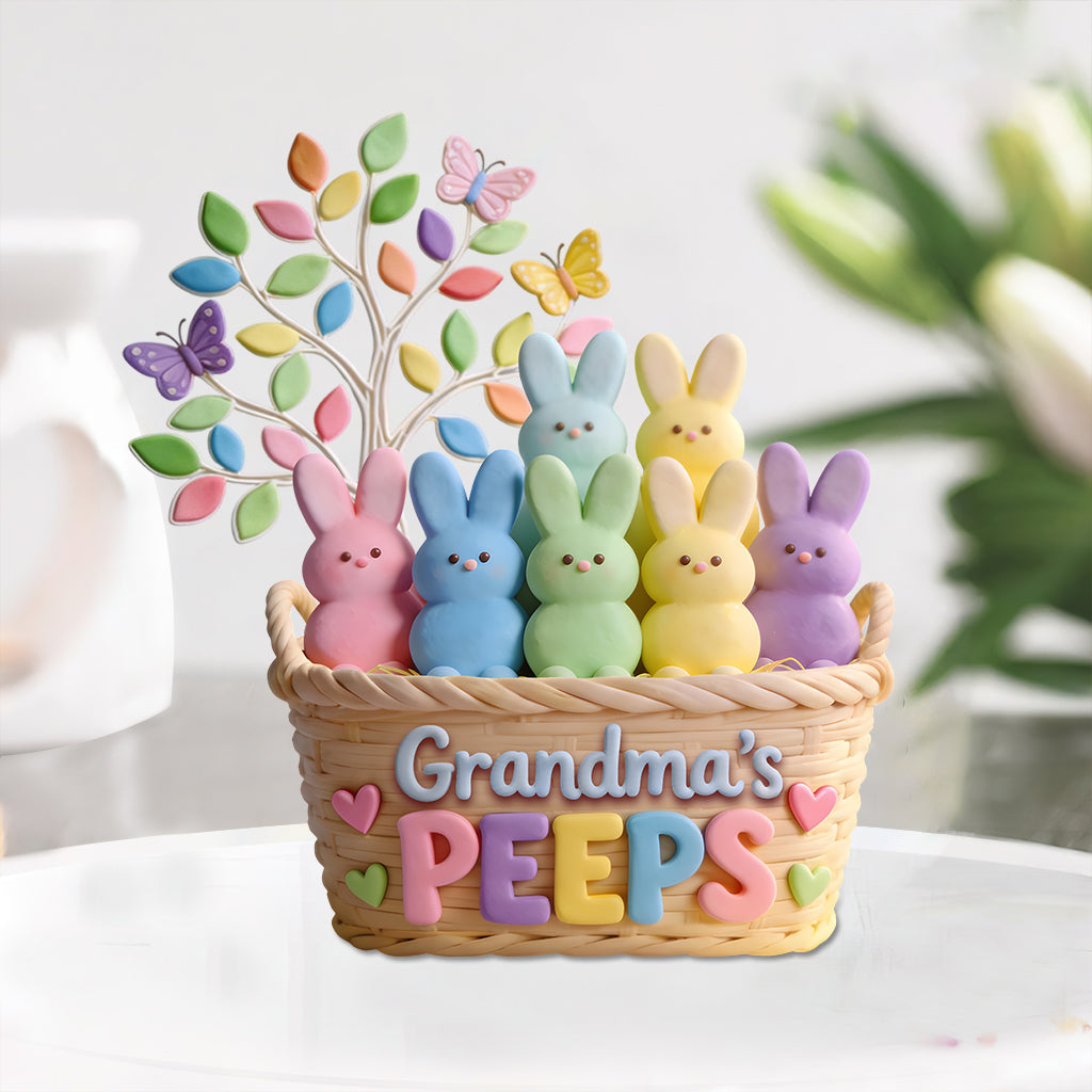 Personalized Grandma Custom Shaped Acrylic Plaque