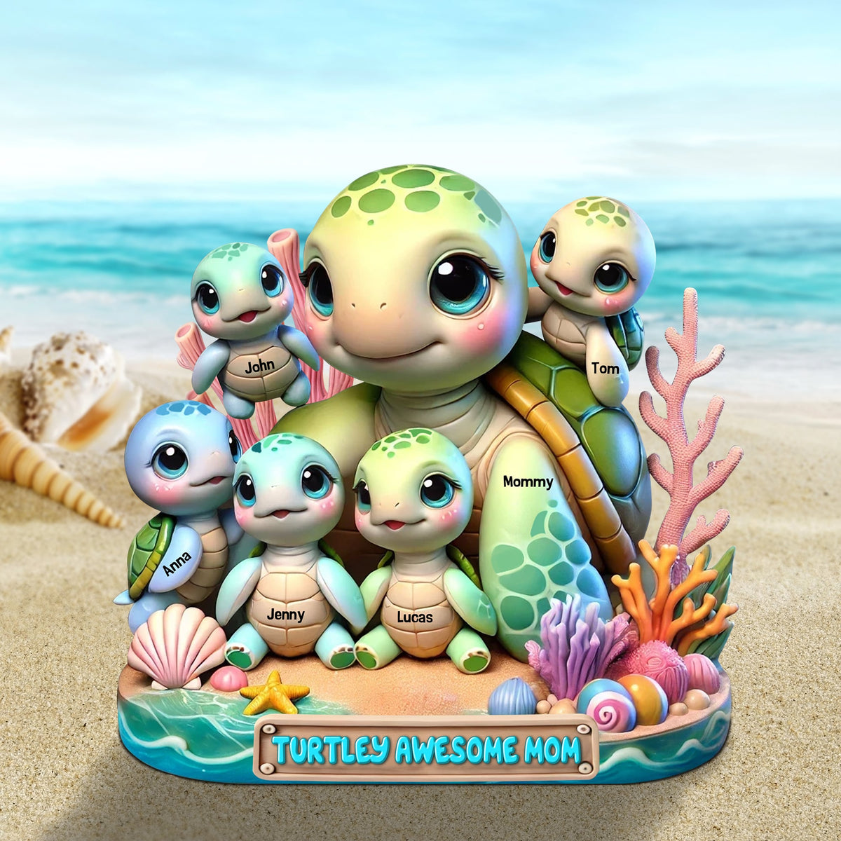 Custom Mom Plaque - Personalized Gift for the Most Amazing Mom in the World