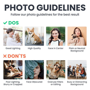 Cracking You Up, One Paw At A Time - Personalized Custom Photo Decal Gifts For Dog Cat Lovers, Dog Dad Mom