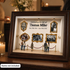 Personalized "Celebrating The Life Of A Loved One" Poster – Memorial Sympathy Gift & Keepsake