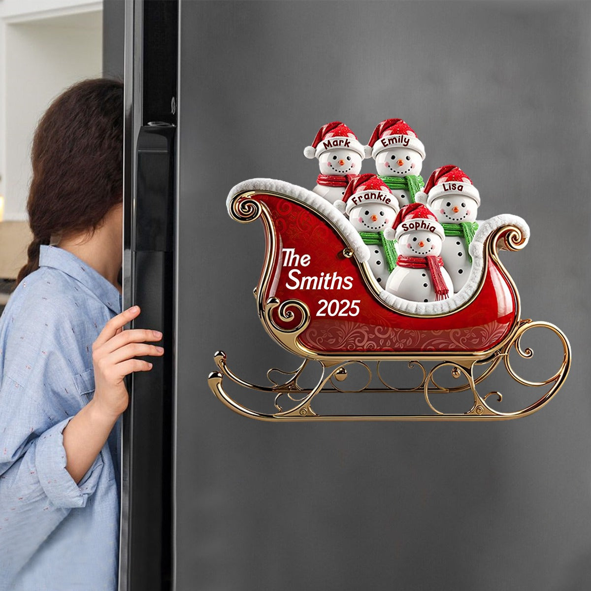 Snow Squad - Personalized Custom Decal Gift