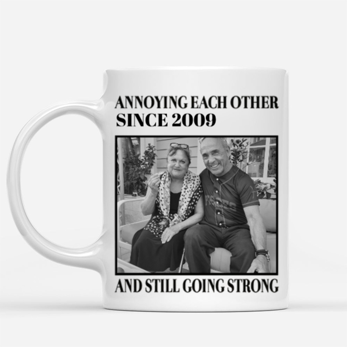 Vintage Annoying Each Other Since - Personalized Mug