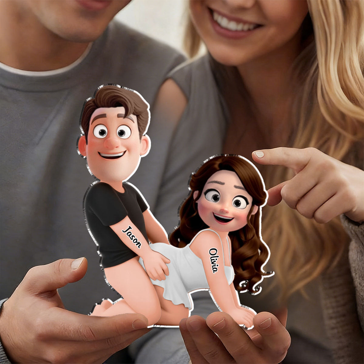 Naughty Personalized Couple Plaque - Gifts For Couple