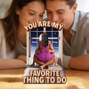 Naughty Couple - Personalized Acrylic Plaque Gifts For Couple