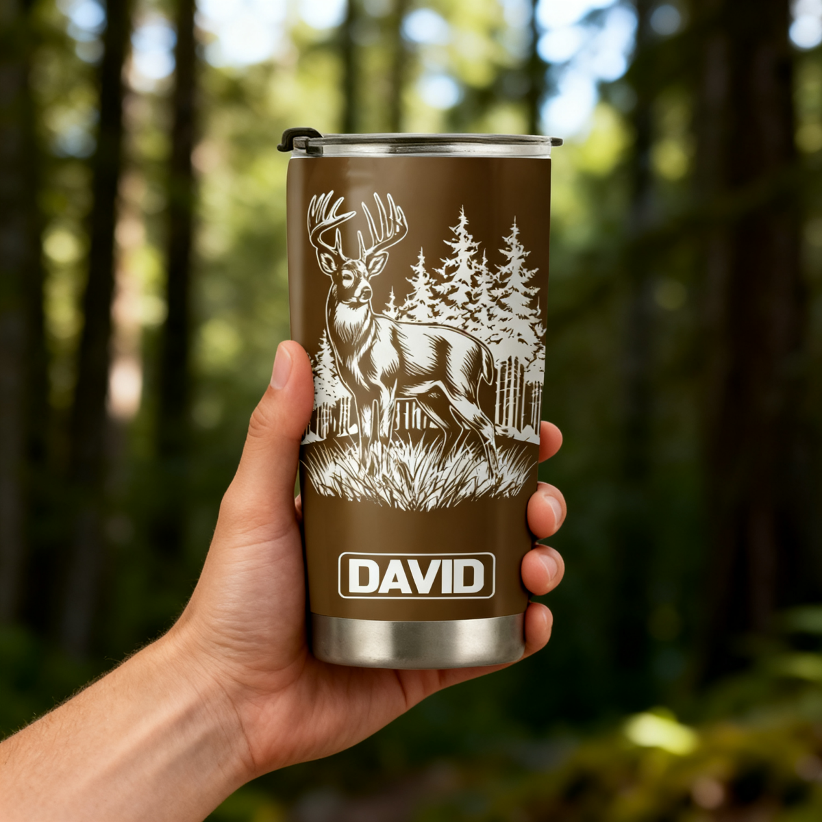 Personalized Hunting Tumbler Gifts for Hunter