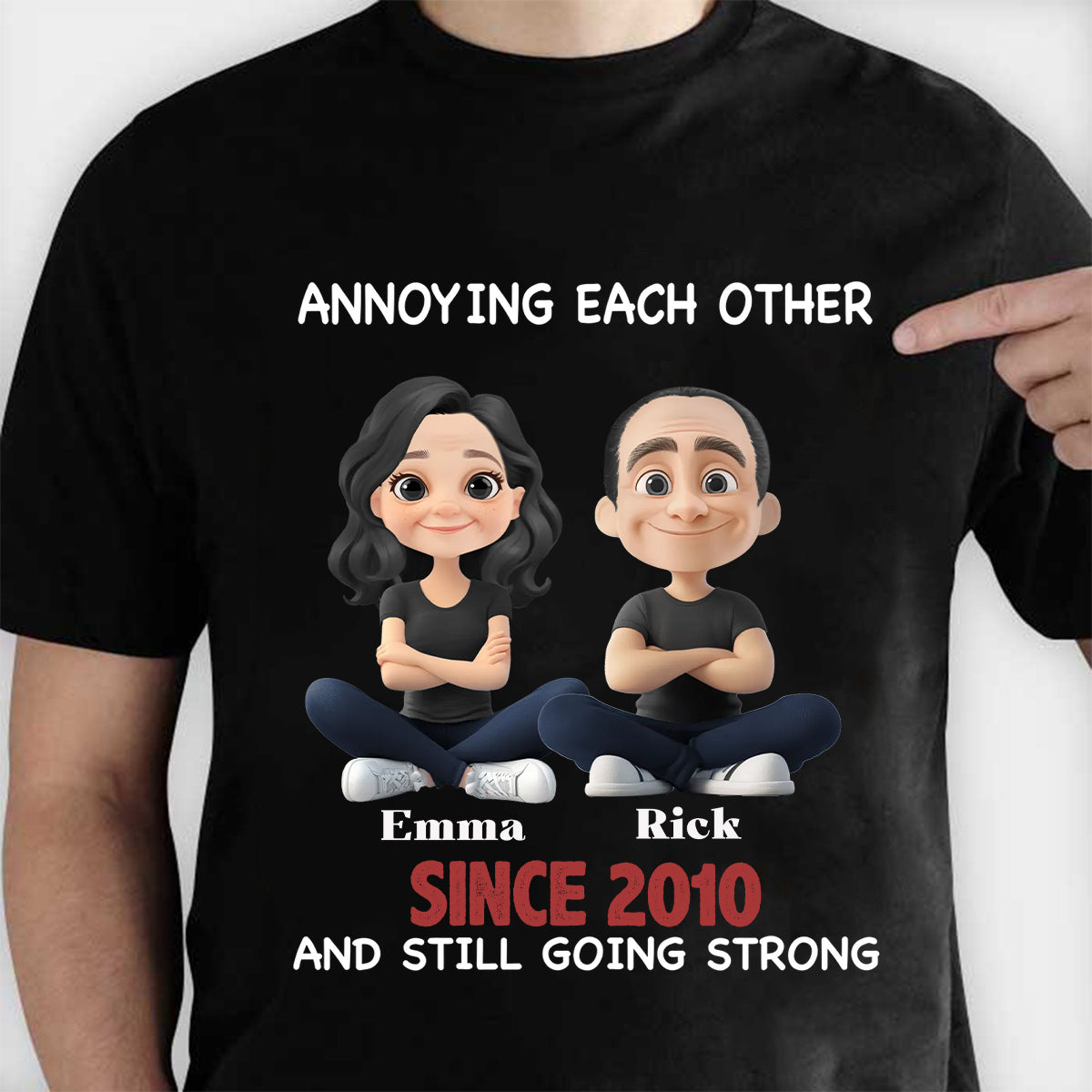 Together Forever - Personalized Custom Shirt - Perfect Gifts For Beloved Ones