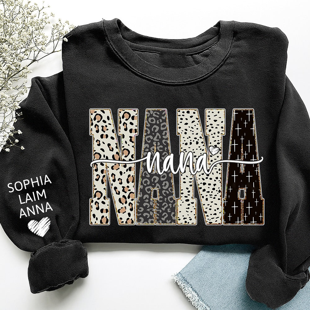 Personalized Bible Style Design, Custom Gift For Gigi And Her Grandchildren Sweatshirt