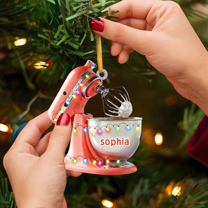 Baker Gift Baking Mixer - Personalized Christmas Ornament