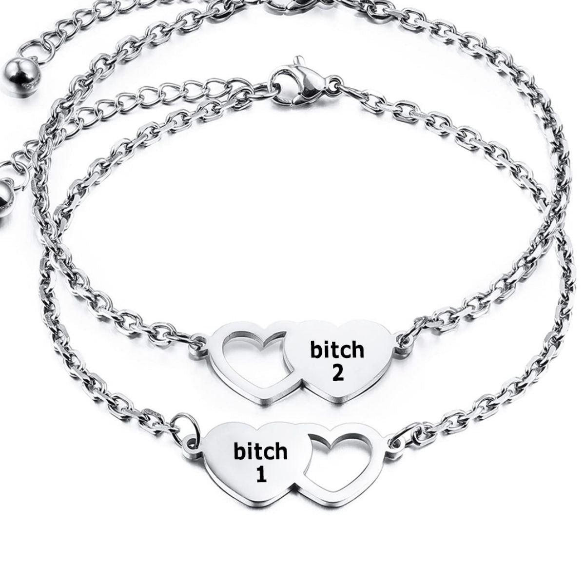 Friendship Heart Set Bracelet For Best Friend - barods Friendship Heart Set Bracelet For Best Friend - barods