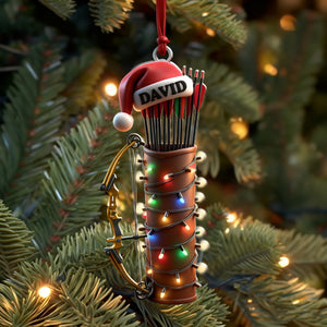 Personalized Archery Christmas Ornament Archery Christmas Gift Decoration