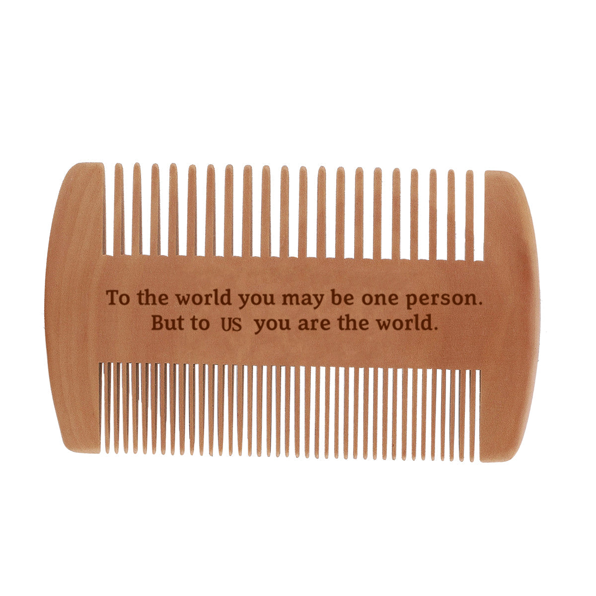 Personalized Beard Comb Gift For Dad/Grandpa