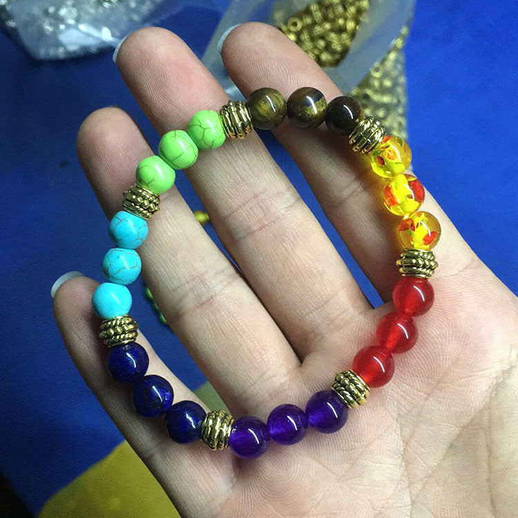 7 Chakras Reiki Healing Bracelet