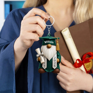 Celebrate Academic Achievements - Class Of 2026 Personalized Acrylic Keychain