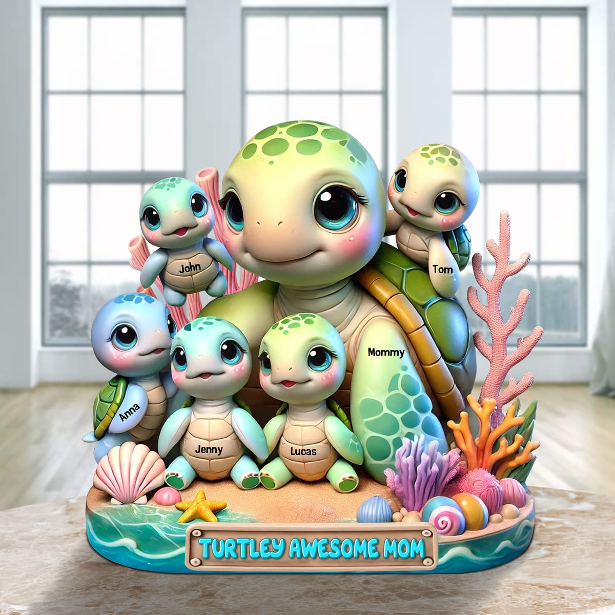 Custom Mom Plaque - Personalized Gift for the Most Amazing Mom in the World