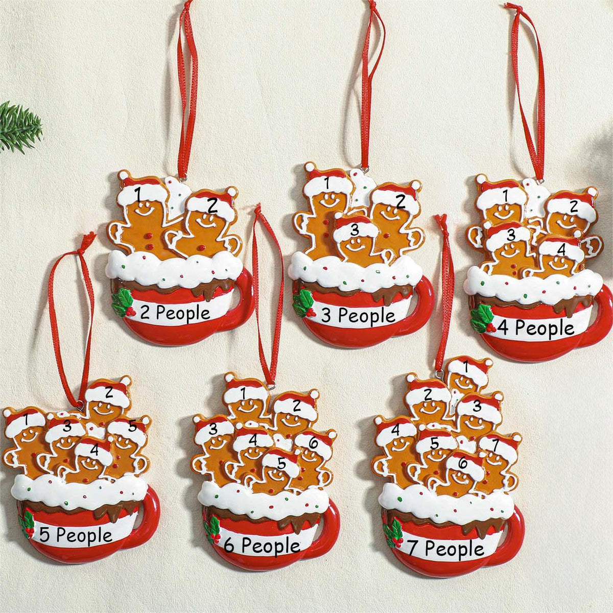 Personalized Family Christmas Ornament Gift For Family Members