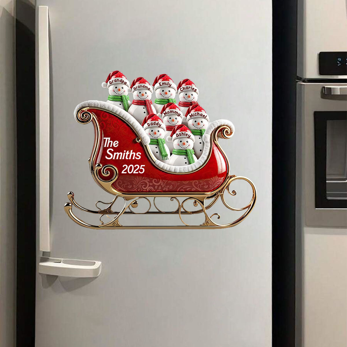 Snow Squad - Personalized Custom Decal Gift