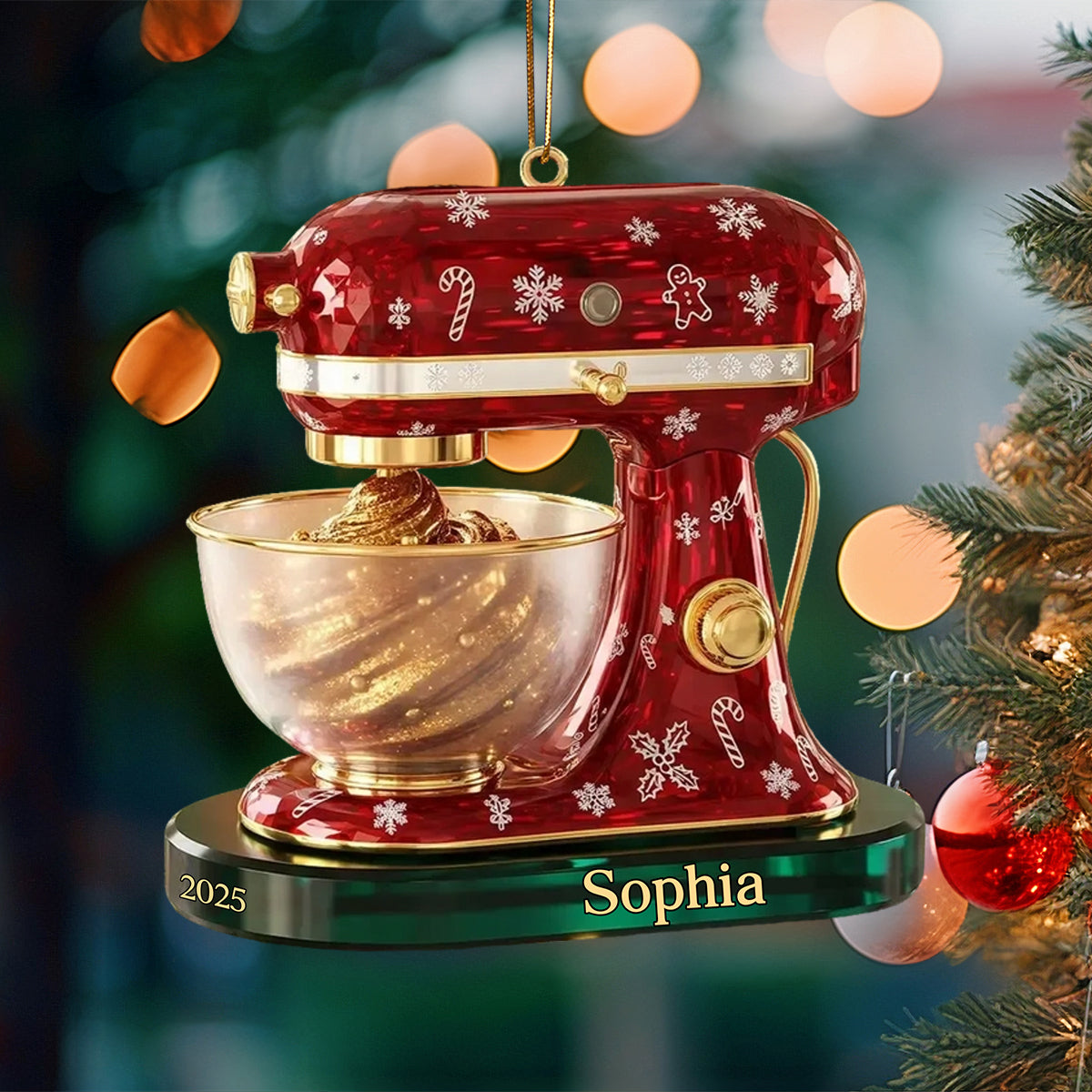 Baking Mixer - Personalized Baking Ornament Gifts For Baking Lovers