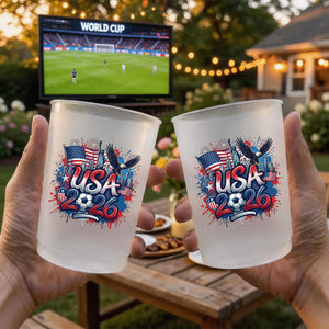 Personalized 2026 Soccer Country Cups | Perfect For Fan Events & Tailgates