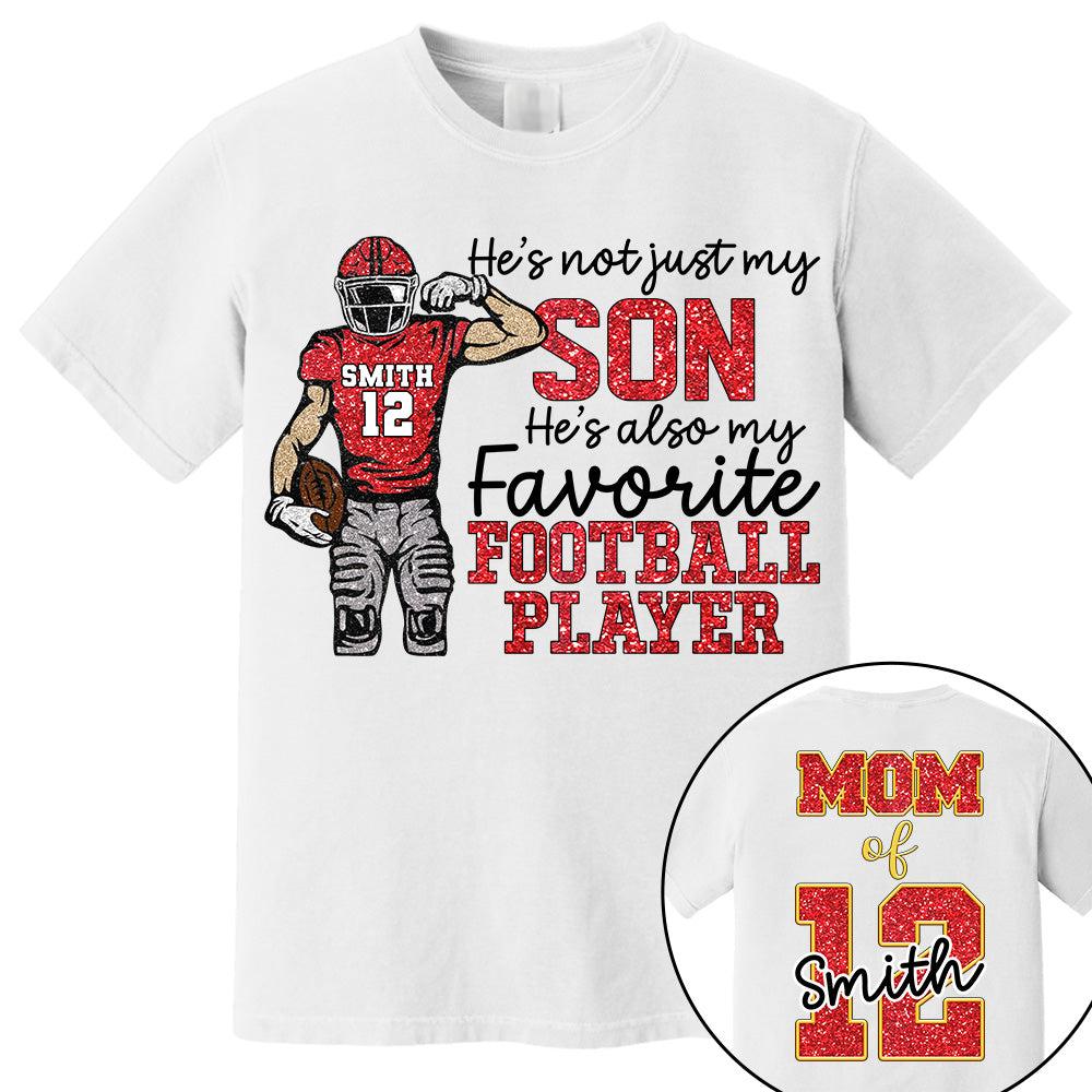Personalized Custom Football For Football Family Game Day T-Shirt