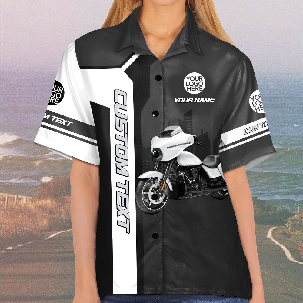 This Is How I Roll - Personalized Upload Vechicle Photo For Biker Personalized Hawaiian Shirt