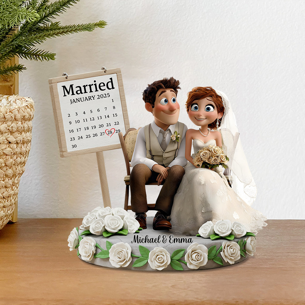 Happily Ever After - Personalized Couple Acrylic Plaque