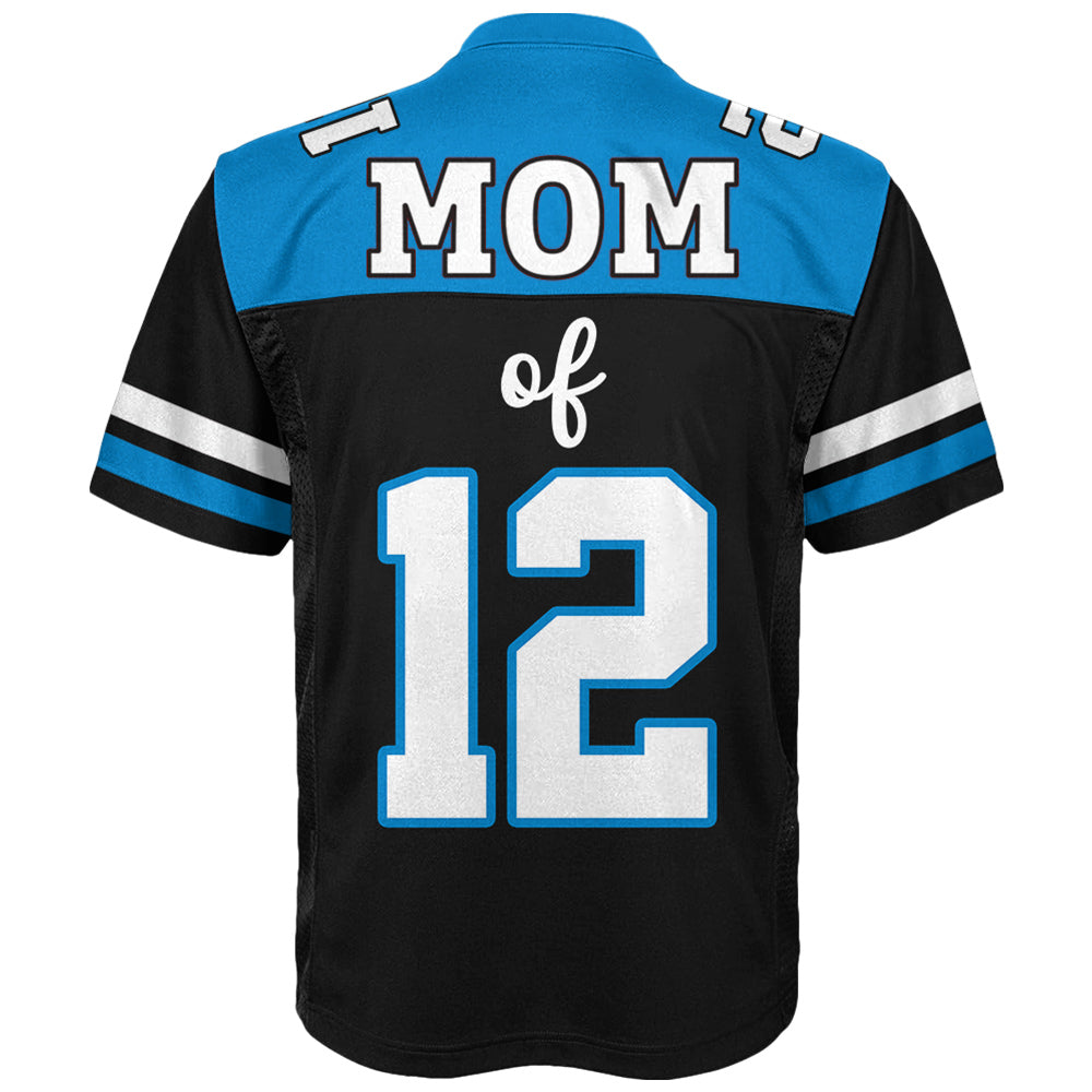 I Will Always Be Your Biggest Fan - Personalized Football Jersey For Football Mom Sport Family