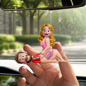 Couple Love You Everyday Personalized Acrylic Ornament - Gifts For Couple