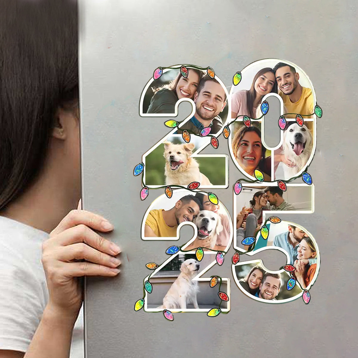 Custom Photo What A Year - Personalized Decal