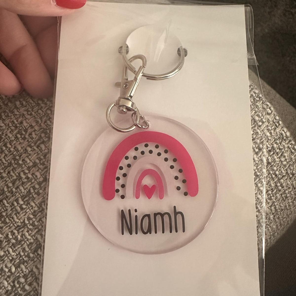 Personalized Teacher Arcylic Keychain Gifts for Teacher Appreciation