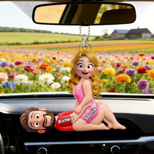 Couple Love You Everyday Personalized Acrylic Ornament - Gifts For Couple