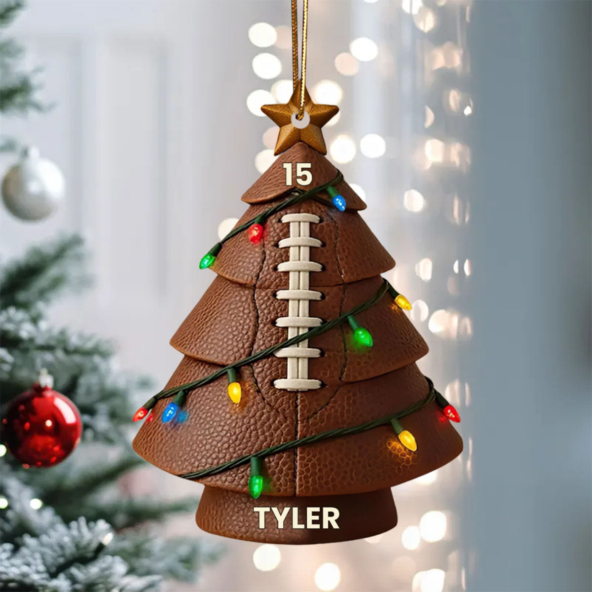 Customizable Christmas Tree, Personalized Custom Acrylic Ornament, Gift For Family and Friends