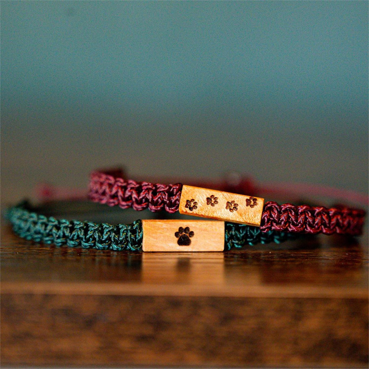 Personalized Pet Paw Pet Name Bracelet Dog Cat Memorial Keepsake Gift