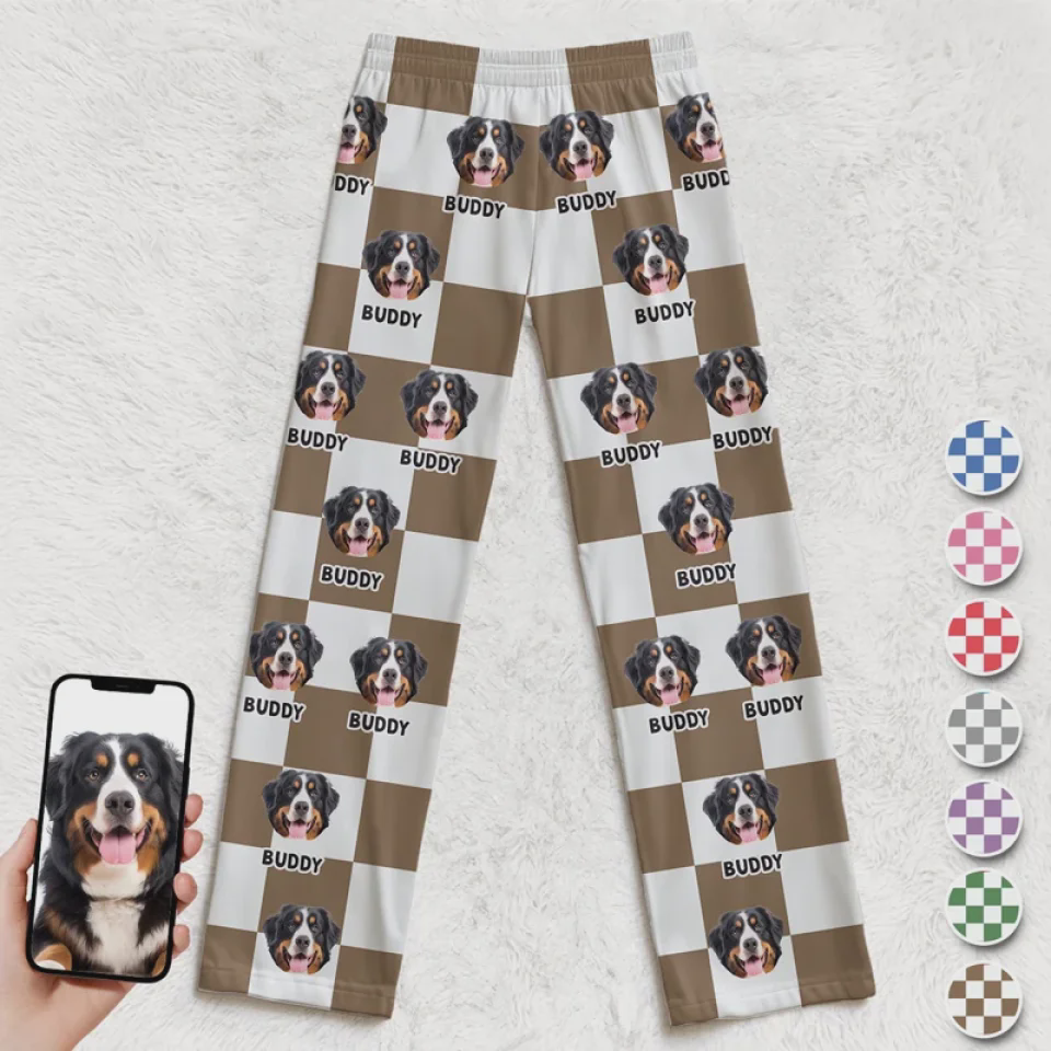 My Pet Makes Every Moment Merry - Personalized Photo Pajamas Gift For Dog & Cat, Pet Lovers