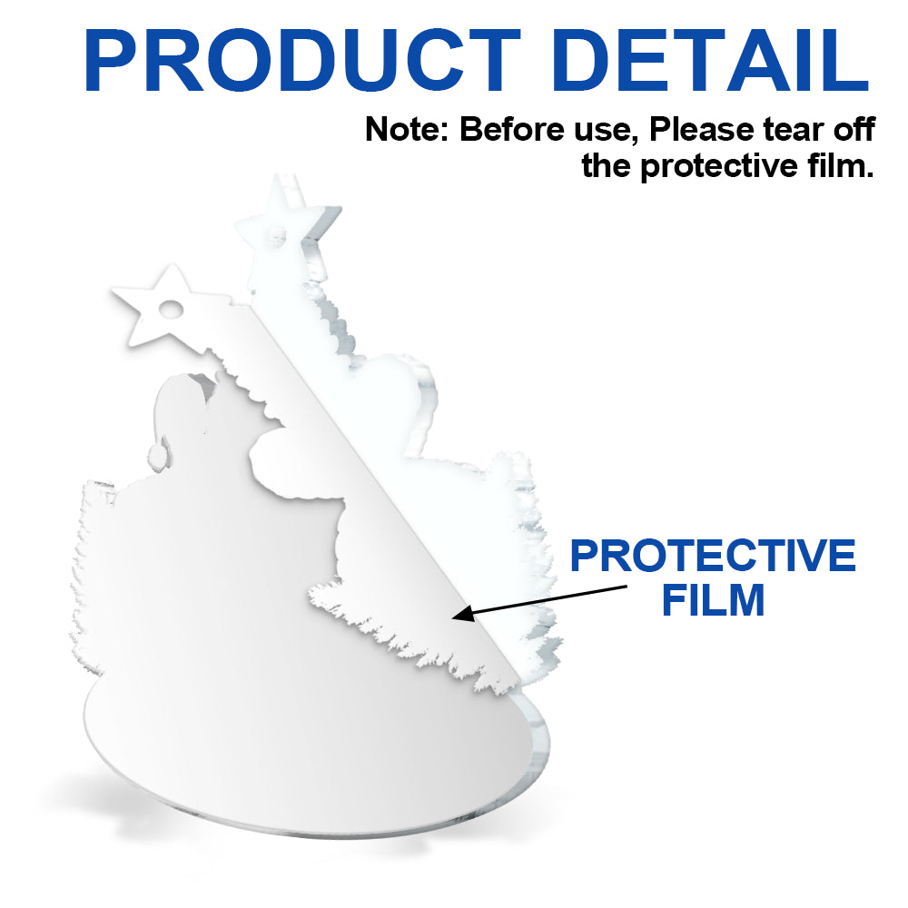 Couple Growing Old Together Since - Personalized Christmas Couple Acrylic Ornament