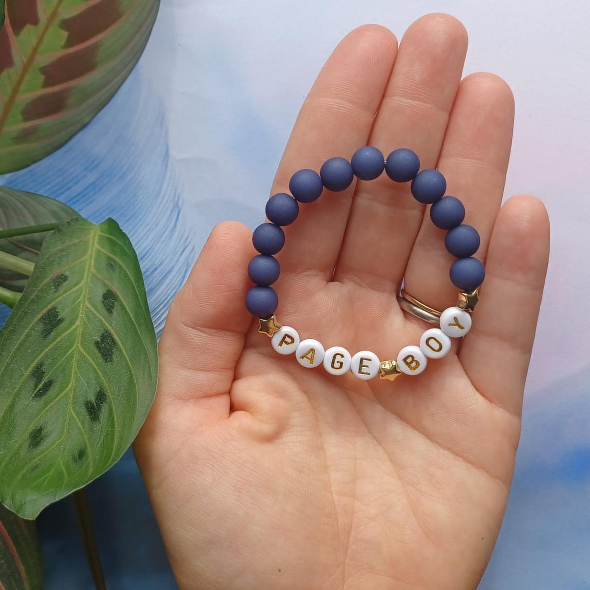 Personalized Bead Name Bracelet Gift For Children