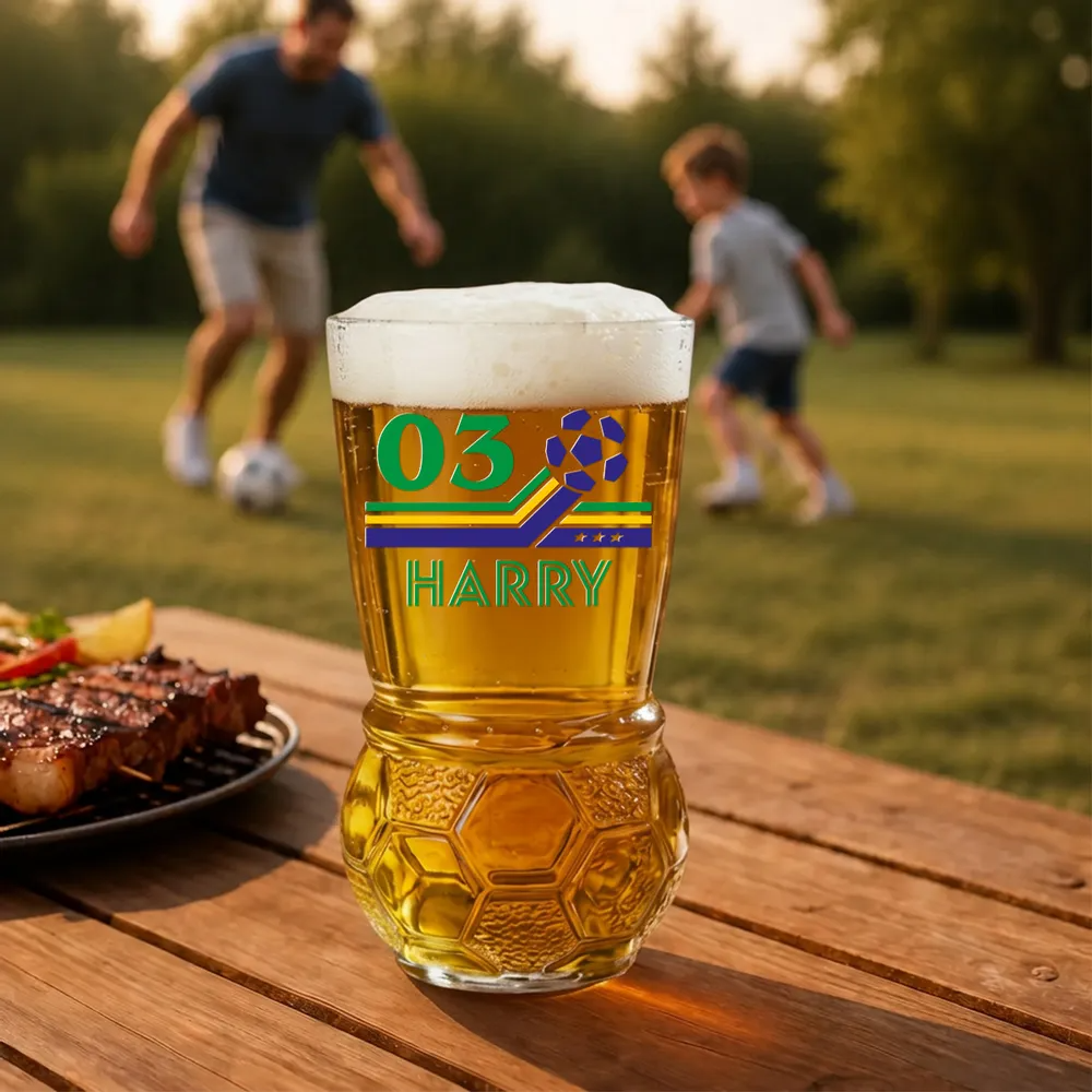 Football Glory - Personalized Custom Football Beer Glass