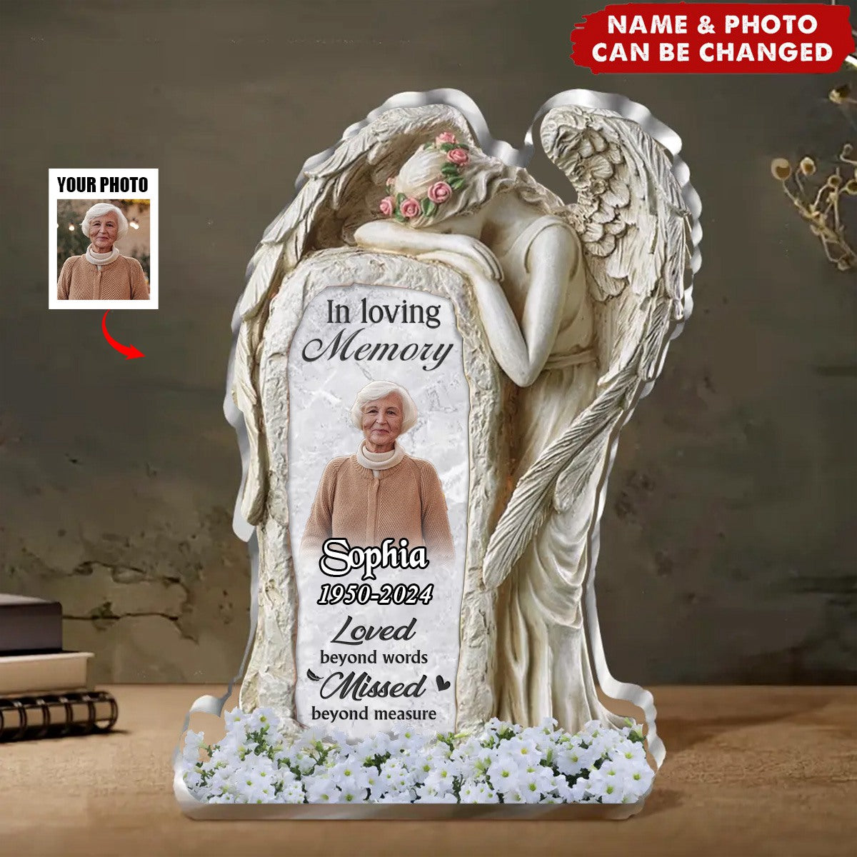 Personalized In Loving Memory Acrylic Plaque