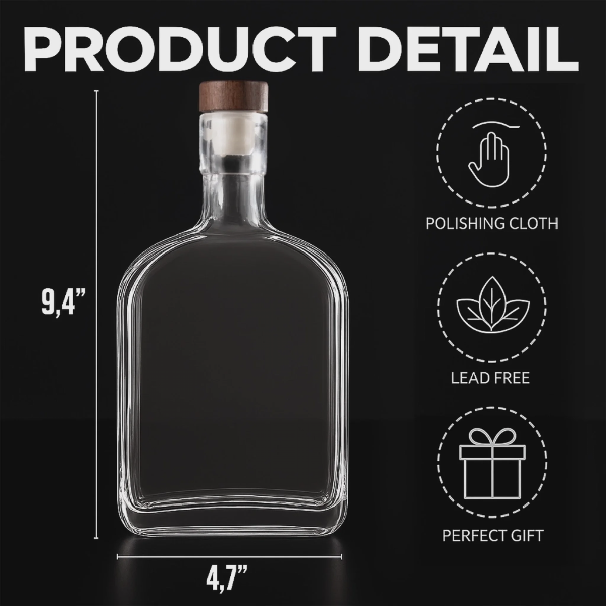 Officially Done - Coworker Personalized Custom Whiskey Bottle