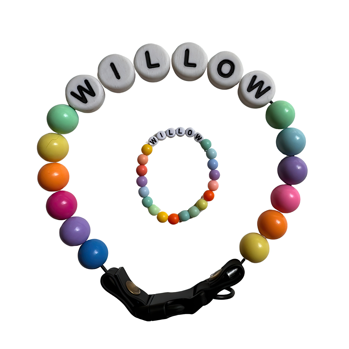 Personalized Bracelet - Match Your Dog or Cat Collar from Willadore Collar