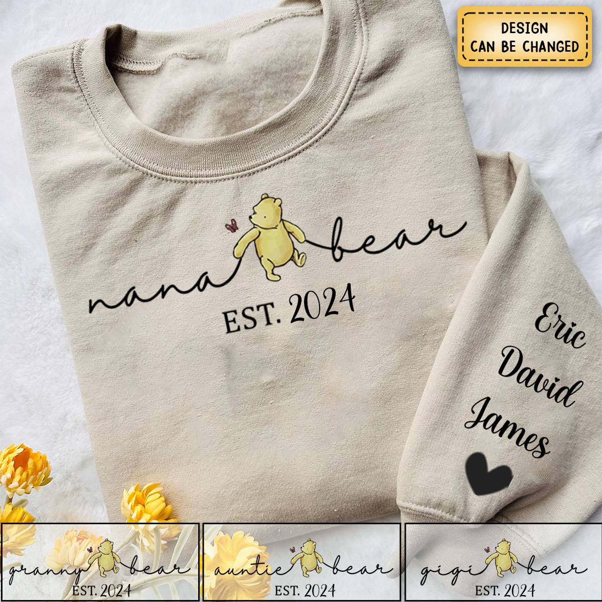 Motherhood Is The Greatest Thing - Family Personalized Sweatshirt