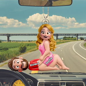 Couple Love You Everyday Personalized Acrylic Ornament - Gifts For Couple