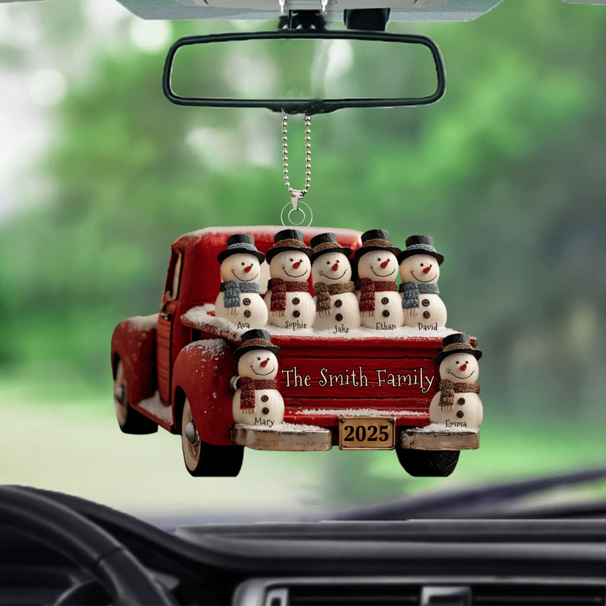 This Is Us - Personalized Family Custom Shaped Acrylic Ornament