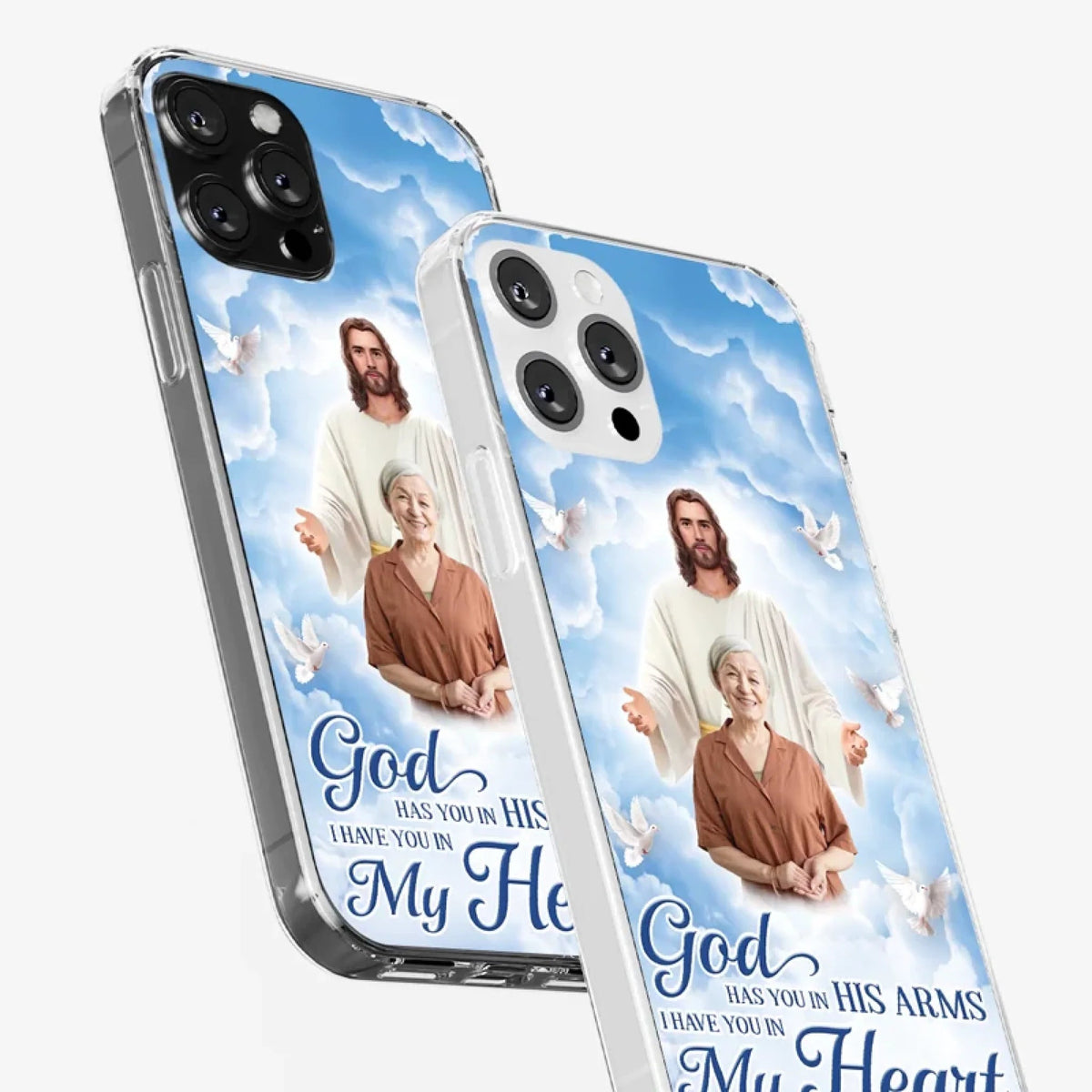 Custom Photo Beautiful As A Bright Shining Star - Memorial Personalized Custom Clear Phone Case