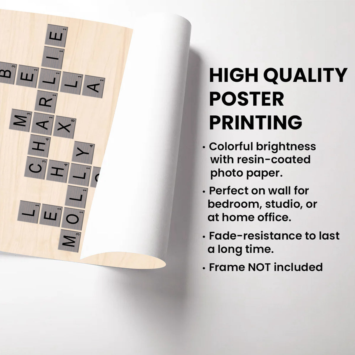 Home Is Where The Paws Are - Personalized Crossword Puzzle Canvas Dog Lover Gifts