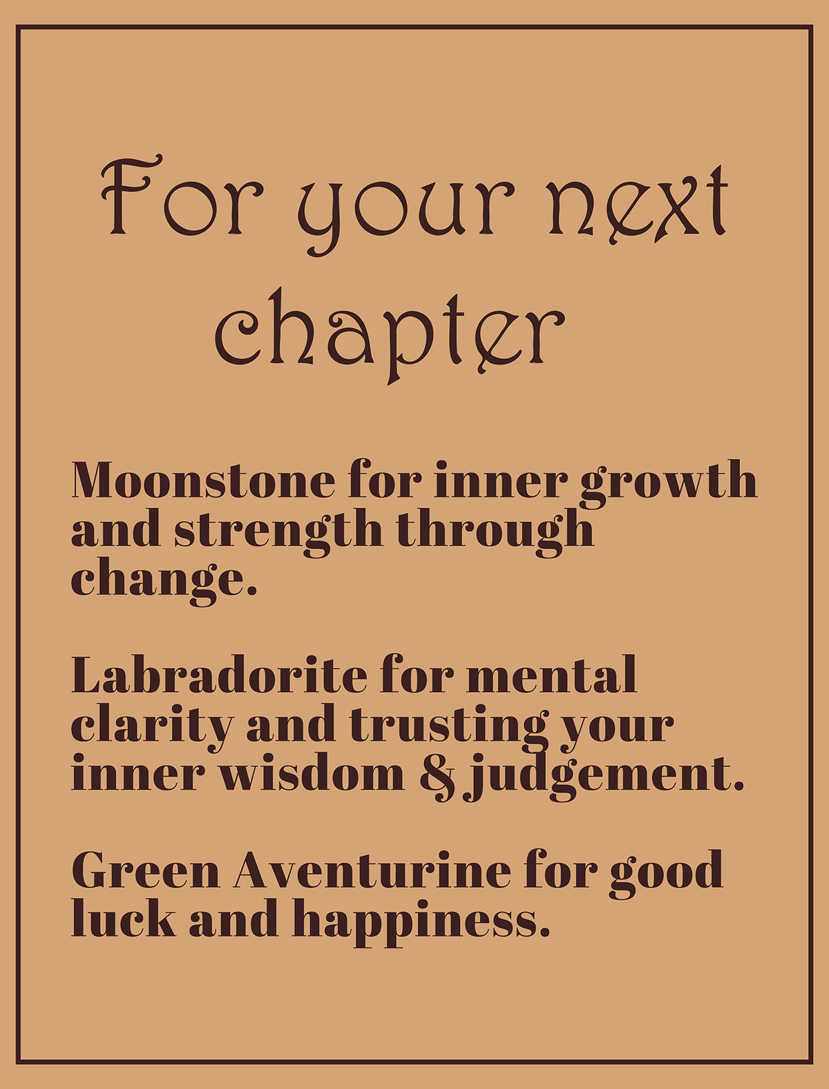 Personalized Crystal Gift For Next Chapter