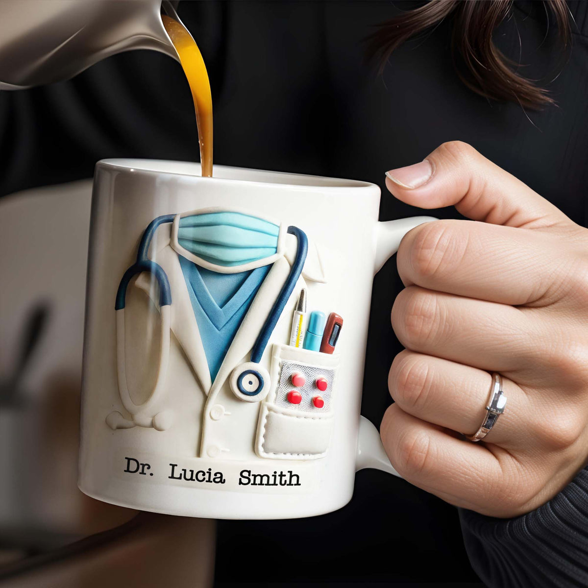 Celebrate Everyday Heroes With Medical Professional Gifts, Personalized Custom Coffee Mug